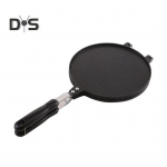 Tortillavalmistaja mittenakkuv alumiiniumist Tortillapress koos k&auml;epidemega k&ouml;&ouml;ki suure t&ouml;&ouml;j&otilde;uga pliidiplaadiga Tortillapressi ja pliidiga k&otilde;rge temperatuuriga k&ouml;&ouml;ki S