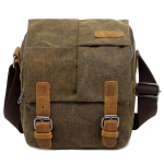 CAREELL C264 Vintage l&otilde;uendist fotograafia &otilde;lakott Sling SLR-kaamera kandekott V&auml;ikesed reisikotid Nikonile Sonyle pruun