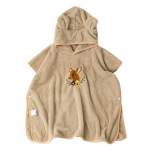 Beebi vannilina imav laste hommikumantel kapuutsiga korallifliisist vannir&auml;tikud vasts&uuml;ndinu t&uuml;drukule poisile multifilm tikandiga m&auml;hise tekk Deer