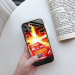 ED11 Cars Cartoon telefoni&uuml;mbris iPhone 6 6s 7 8 11 12 13 14 15 XS Pro Max XR X SE Samsung S20 S21 S22 S23 S24 FE Ultra Plus Lite S21S A55 Samsung S20 Lite mais