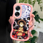 V&auml;rvitud muster Big Wave Edge pehme silikoon materjal Macaron telefoni &uuml;mbris p&otilde;rutuskindel kaitsev kummist &uuml;mbris OPPO Reno Realme jaoks OPPO A20 must