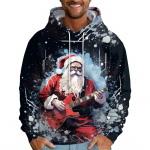 Meeste avara j&otilde;ulutr&uuml;kiga kapuutsiga dressipluus Meeste vabaaja moodne spordisviiter XXXXXL