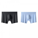 2tk Meeste Alusp&uuml;ksid Meeste J&auml;&auml;siidist Bokserid &Otilde;mblusteta Seksikas Aluspesu Mees &Uuml;li&otilde;hukesed hingavad Bokserp&uuml;ksid Meeste Alusp&uuml;ksid Bokserid L