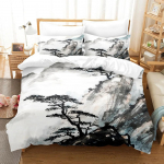 Maastiku tekikottide komplekt King Full suurus Suvi Palmid Rand MereLained Ookeani teema Lastele T&uuml;druk Poiss Pol&uuml;ester Voodipesu komplekt EU Single 135x200cm
