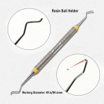 Dental Composite Resin Filler Adjacent Contact Shaper for Close Contact at Neighboring Joints Filling Spatula Tools 1 piece ball holder