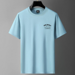 Suure suurusega S-6XL Puhtast puuvillast meeste T-s&auml;rk L&uuml;hikeste varrukatega poisi T-s&auml;rk 5XL