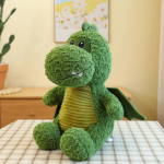 Loominguline Kommi-dinosaurus Pehmem&auml;nguasi Armas Multikakujuline Roheline V&auml;ike Lendav Draakon Nukk Magamispadi Riidest Nukk 50cm (0.75kg) beige