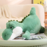 Armas Dinosaurusnukk Pl&uuml;&uuml;sist Padi T&auml;idisega Loom M&auml;nguasi Lastele T&uuml;drukute S&uuml;nnip&auml;evakingitused Diivanipadi Pl&uuml;&uuml;sist Dinosaurus M&auml;nguasi Nukk Padi 55cm blue