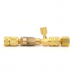 Vahelduvvoolu klapi s&uuml;damiku eemaldaja R12 R22 R410A jahutuss&uuml;steemi kiirklapi lahtiv&otilde;tmise t&ouml;&ouml;riist SAE 1 4inValve jaoks