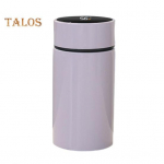 Termopudel LED temperatuurin&auml;idik kohvikruus 200 ml roostevabast terasest kohvi vaakumtass Nutikas lekkekindel kate Kuuma k&uuml;lma vee kolb v&auml;litingimustes 200ML taevasinine v&auml;rv