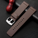 18 20 22 24 mm kahekihiline ehtsast nahast kellarihm - retro kiirkinnitusega universaalne kellarihm tavalisele kellale v&otilde;i nutikellale Huawei Samsung Redmi 22mm (Width Size)