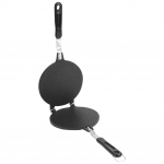 Mittenakkuv v&otilde;ileivaraud ja kreppide k&uuml;psetuspann lihtsate omlettide, vahvlite ja isetehtud j&auml;&auml;tisevahvlite jaoks