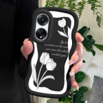 V&auml;rvitud muster Big Wave Edge pehme silikoon materjal Macaron telefoni &uuml;mbris p&otilde;rutuskindel kaitsev kummist &uuml;mbris OPPO Reno Realme jaoks OPPO F23 5G roosa