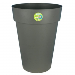 RIVIERA Pot de fleurs Soleilla - Rond - &Oslash; 50 x 66 cm - Gris paillet&eacute; hall