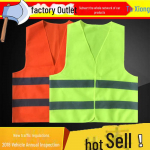 Roheline helkurvest liikluses Orange-Red Type A [60g]