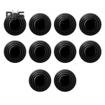 10 tk auto ukse p&otilde;rkeraua kaitsepadjad silikoonist amortisaatori kokkup&otilde;rkevastane tihend tihendamiseks helikindla auto ukse kaitse A