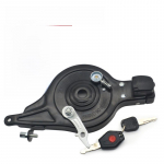 Universaalne elektriratta tagapidur lukuga - 90/100 t&uuml;&uuml;pi paispiduriseade ja klotsid