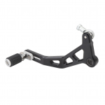 Mootorratta k&auml;iguvahetuspiduri pedaali hoob alumiiniumist t&auml;iustatud turvalisusega reguleeritav k&auml;iguvahetuspedaali hoob