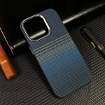 Luksuslik reljeefne s&uuml;sinikkiust magnetiline matt &uuml;mbris iPhone 16 15 14 13 Pro Max jaoks Magsafe juhtmevabaks laadimiseks, metallist l&auml;&auml;ts, PC telefoni kate For iPhone 13