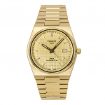 Tissot PRX Powermatic 80 Kuldse Tooni Roostevaba Teras &Scaron;ampanjav&auml;rvi sihver Automaatne T137.407.33.021.00 100M Meeste k&auml;ekell &scaron;ampanjav&auml;rvi