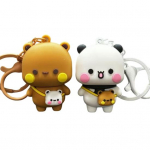 1/2 tk PVC v&otilde;tmehoidja ripats pleekimiskindel peen viimistletud koomiksikujuline v&otilde;tmehoidja kotid telefonid autod mitmek&uuml;lgne kaunistus