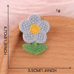 Isetegemise tikitud lillepaik ja pross: Juuksed, Ehted, Riideaksessuaarid