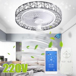 50 cm nutikad LED-laeventilaatorventilaatorid tuledega Kaugjuhtimispuldiga Magamistoa sisustus Ventilaatorilamp &Otilde;hk N&auml;htamatu Vaikne