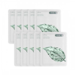 Isntree Mugwort Calming Gauze Mask 10 sheets
