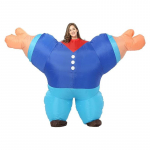 Meremehe t&auml;ispuhutav kost&uuml;&uuml;m, t&auml;iskasvanutele 150-190cm sinine