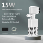 Songbao Akvaariumi Filter: Kolmefunktsiooniline pump ja puhastuss&uuml;steem hapnikupumbaga v&auml;ikeste akvaariumide jaoks