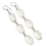 Chalcedony Handmade 925 Sterling Silver Jewelry Earring 3.23 e7b53