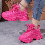 Women Sneakers New Fashion Chunky Sneakers Women Outdoor Tennis Platform Sports Shoes for Women Lightweight Designer Shoes 36 tumeroosa v&auml;rv