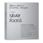 Aroma Magic 7 step Silver Facial Kit| Hydrates, Reduces dryness, & soothes skin| Apple & Sandalwood Extracts | Pack of 1 (35g + 10ml)