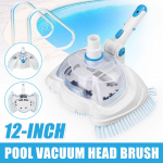 12-tolline reguleeritava nurga imemisega basseinipuhasti pea filternetiga tiigi puhastust&ouml;&ouml;riist