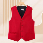 Naiste kevadine &uuml;hev&auml;rviline varrukateta vest s&uuml;gis pluss suuruses &uuml;he n&ouml;&ouml;biga temperamentne slim-fit kommuuterjakk XL veinipunane v&auml;rv