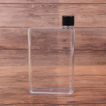 Veepudel, kaasaskantav l&auml;bipaistev raamat, kaasaskantav paberpadi, veepudel 350ml valge