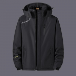 Meeste Veekindlad Joped 6XL Suurused V&auml;litingimustes Matkamine Tuulejope Kulumiskindel Hingav M&auml;gironimisjakk 6XL must