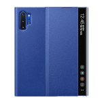 Vertikaalne peegel Smart View klappkaas &uuml;mbris Samsung Galaxy Note 10 Note10 telefonile For Galaxy Note 10 sinine