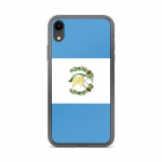 Coque iPhone - Guatemala - Drapeau - Souple - Mitmev&auml;rviline - &Uuml;hilduv iPhone XR