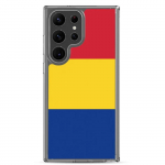 Coque T&eacute;l&eacute;phone &ndash; Samsung &ndash; Galaxy S23 &ndash; Drapeau Roumanie &ndash; Supp &ndash; Mitmev&auml;rviline