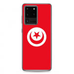 Coque T&eacute;l&eacute;phone &ndash; Samsung &ndash; Galaxy S20 &ndash; Drapeau Tunisie &ndash; Supp &ndash; Mitmev&auml;rviline