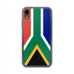 Coque iPhone - mitmev&auml;rviline - Drapeau Afrique du Sud - Souple - TPU - &Uuml;hilduv iPhone XR