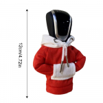 Kvaliteetne materjal Dekoratsioon Auto k&auml;igukangi nupu kate kapuuts Car Gear Stick Hoodie Gear Stick Cover auto mugav k&auml;epideme kate valge