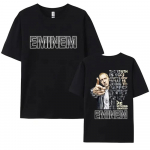 R&auml;ppar Eminem Uue Albumi Graafilise Tr&uuml;kiga T-s&auml;rgid Meestele Naistele Hip Hop Trend L&uuml;hikeste Varrukatega T-s&auml;rk Suvine Puuvillane T-s&auml;rk F&auml;nnidele Kingitus L