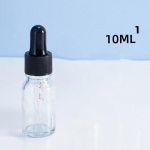 Tilguti pudelid katlakivi reaktiiviga silmatilkadega l&auml;bipaistvast klaasist aroomiteraapia vedeliku pipetiga pudelid korduvt&auml;idetavad pudelid reisimiseks 15ml