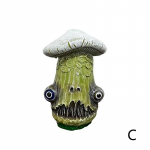 Uus Halloweeni loominguline kolju seeneskulptuur koletis vaigust k&auml;sit&ouml;&ouml; koduaia kaunistused kontori t&ouml;&ouml;laua kaunistused