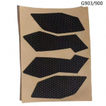 Mouse Grip Tape Skate K&auml;sitsi valmistatud libisemiskindel kleebis, imemiskindel G Pro X jaoks
