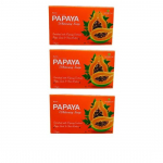 Morvin Papaya valgendav seep papaiakstrakti, sheav&otilde;i, 75g, 3 tk pakis
