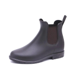 2025 Meeste V&auml;litingimustes libisemiskindlad Zapatillas De Hombre Chelsea Kalastusvihmajalad Mustad T&ouml;&ouml;jalatsid Veekindlad Kummist Kalastusjalatsid 43 pruun