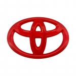 ABS Auto Rooli Keskmise Embleemi Kleebis Tarvikud TRD Toyota Crown Reiz Corolla Prada Alphard Yaris Camry GT86 jaoks punane